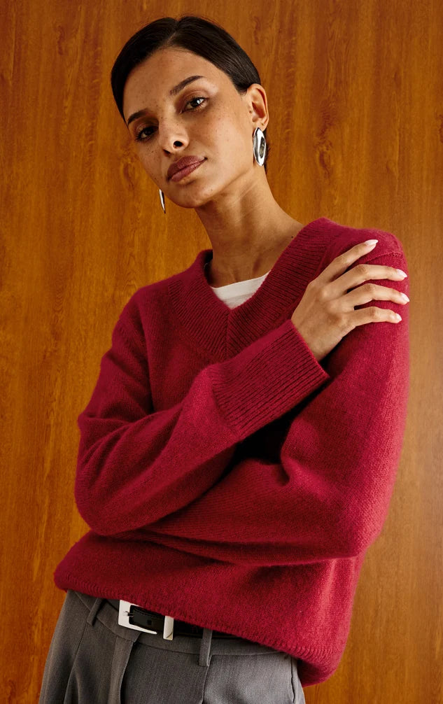 Rails Lidya Knit in Crimson