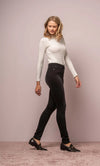 Denim Studio Claire Wax Sateen Jeans - Noir - Fifi & Moose BoutiqueFifi & MooseFifi & Moose BoutiqueJeans