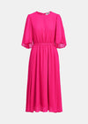 Essentiel Antwerp Dazzers midi-length dress with cape-effect sleeves - Fifi & Moose BoutiqueFifi & MooseFifi & Moose BoutiqueDress