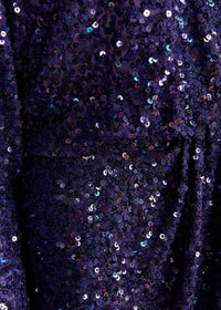 Essentiel Antwerp Entire sequin-embellished mini wrap dress - Fifi & Moose BoutiqueFifi & MooseFifi & Moose BoutiqueDress