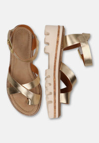 Maruti Kiki Sandals - Gold - Fifi & Moose BoutiqueFifi & MooseFifi & Moose BoutiqueSandals