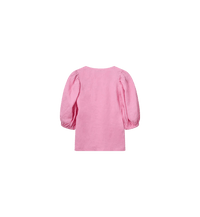 Mos Mosh MMTaissa Linen Blouse - Begonia Pink - Fifi & Moose BoutiqueFifi & Moose BoutiqueFifi & Moose BoutiqueBlouse