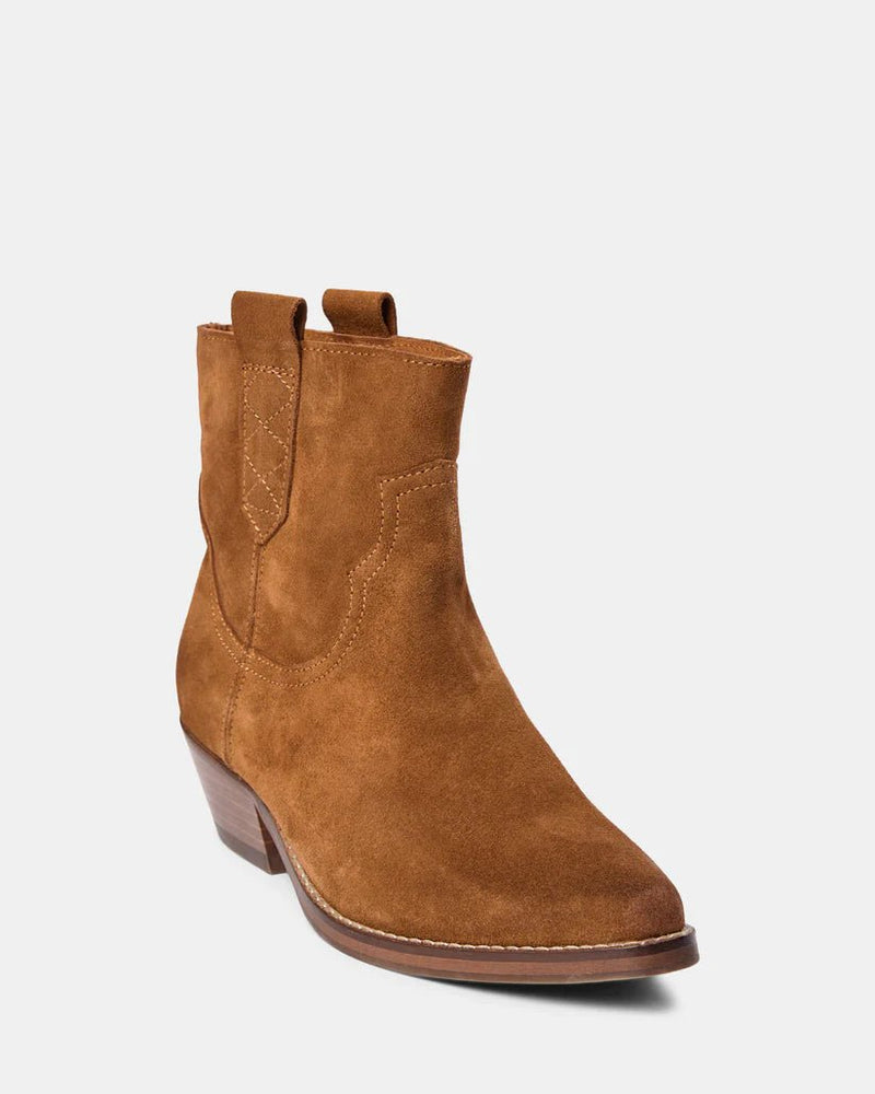Sofie Schnoor Suede leather cowboy ankle boot - Fifi & Moose BoutiqueFifi & MooseFifi & Moose BoutiqueBoots