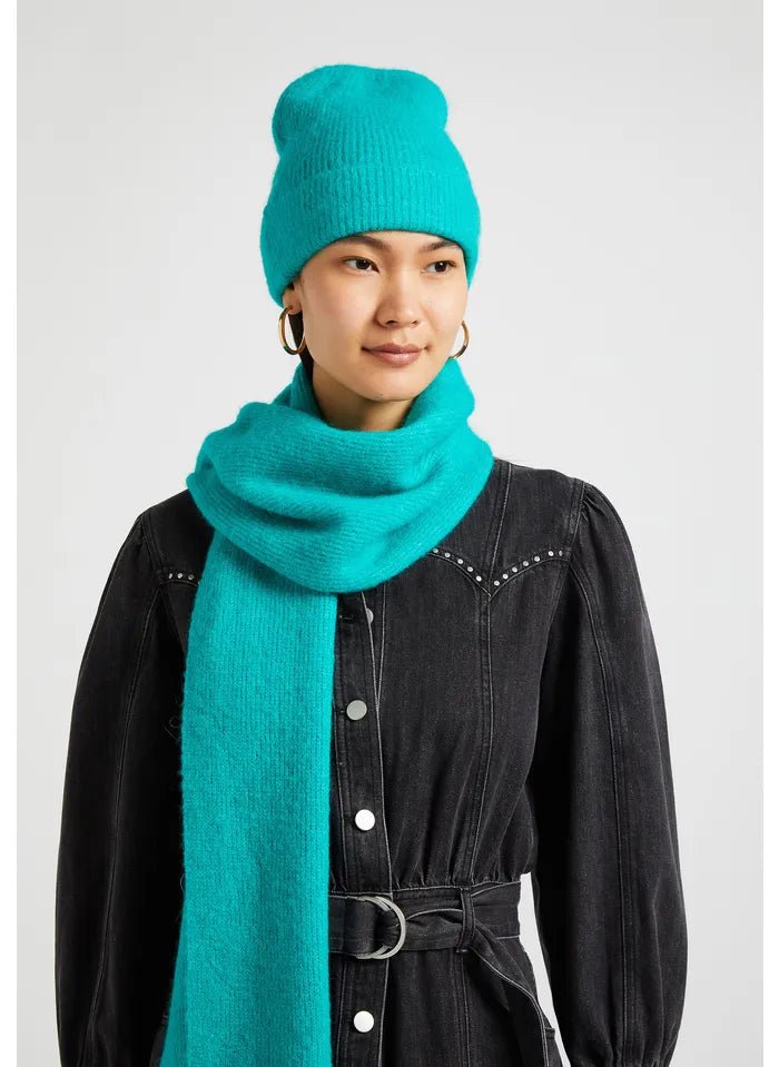 Suncoo Armela Emerald Ribbed Scarf - Fifi & Moose BoutiqueFifi & MooseFifi & Moose BoutiqueScarf