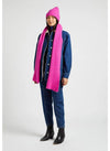 Suncoo Armela Fuchsia Ribbed Scarf - Fifi & Moose BoutiqueFifi & MooseFifi & Moose BoutiqueScarf