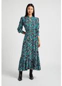 Suncoo Calipso Vert Printed fitted long dress - Fifi & Moose BoutiqueFifi & MooseFifi & Moose BoutiqueDresses
