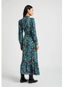 Suncoo Calipso Vert Printed fitted long dress - Fifi & Moose BoutiqueFifi & MooseFifi & Moose BoutiqueDresses