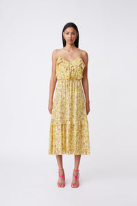 Suncoo Carine Floral print long dress with straps - Fifi & Moose BoutiqueFifi & Moose BoutiqueFifi & Moose BoutiqueDress