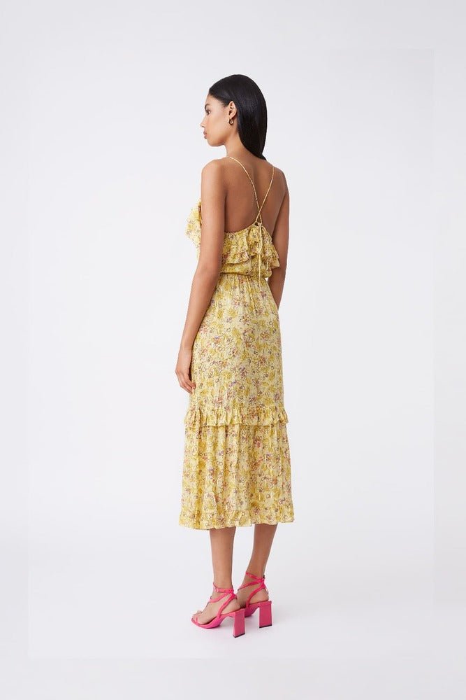 Suncoo Carine Floral print long dress with straps - Fifi & Moose BoutiqueFifi & Moose BoutiqueFifi & Moose BoutiqueDress