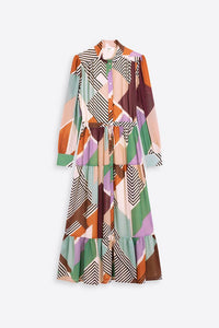 SUNCOO CHERIN Geometric Dress - Fifi & MooseFifi & MooseFifi & MooseDresses